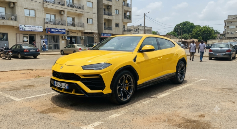 Lamborghini Urus Jaune