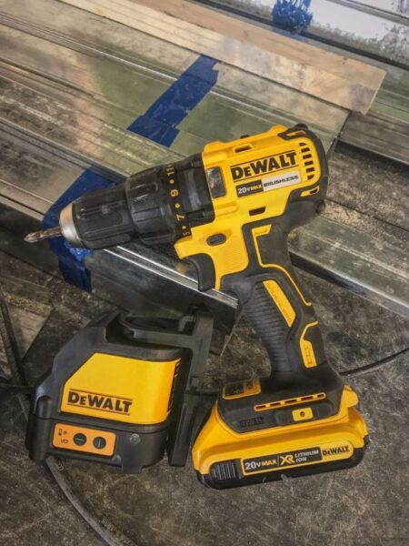 Perceuse-visseuse à choc sans fil DeWalt 20V MAX XR – Batterie 5.0 Ah longue durée